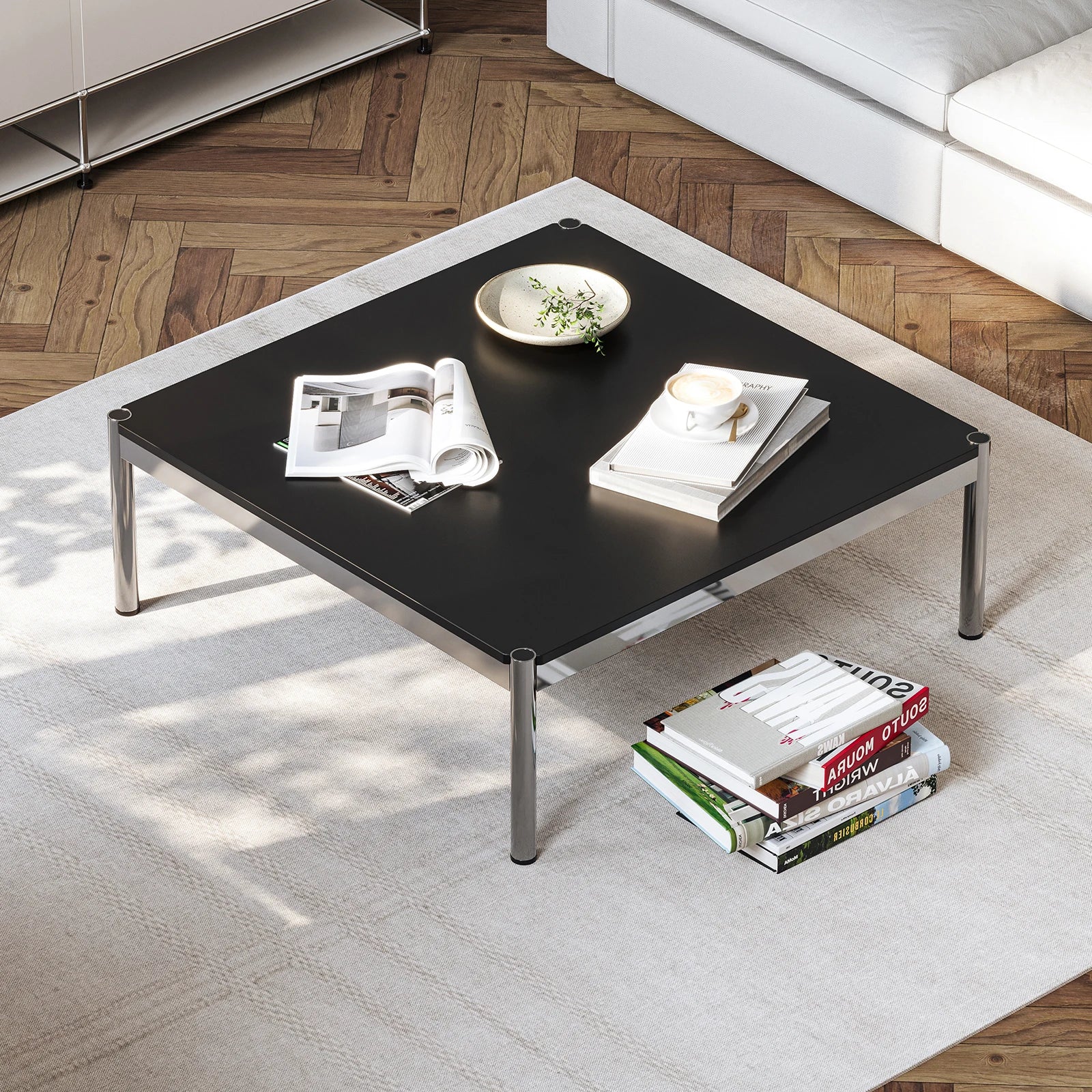 CORX Designs - USM Haller Large 39" Modern Square Coffee Table - Review