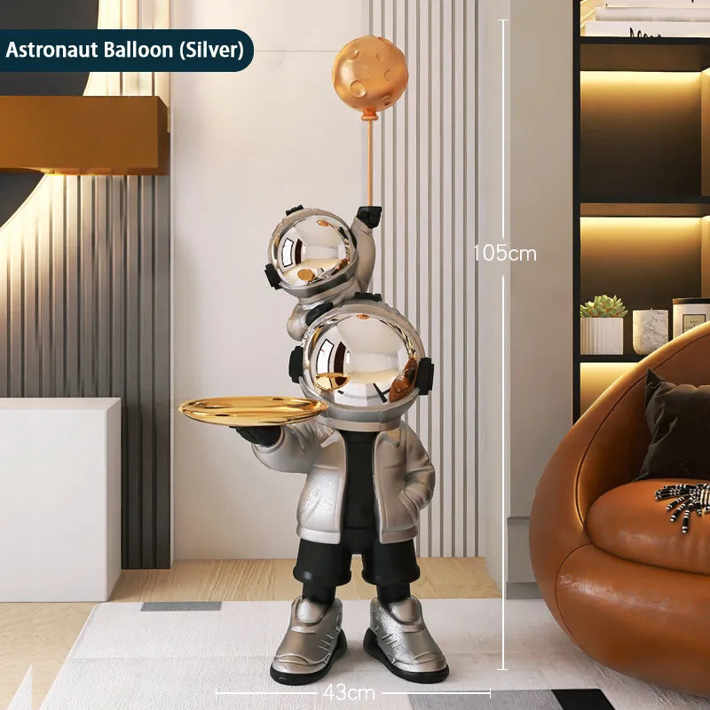 CORX Designs - Cute Astronauts Tray Moon Lamp Landing Ornament - Review