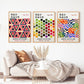 CORX Designs - Abstract Colorful Bauhaus Geometric Wall Art Canvas - Review