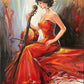 CORX Designs - Violin Women Painting Wall Art Canvas - Review