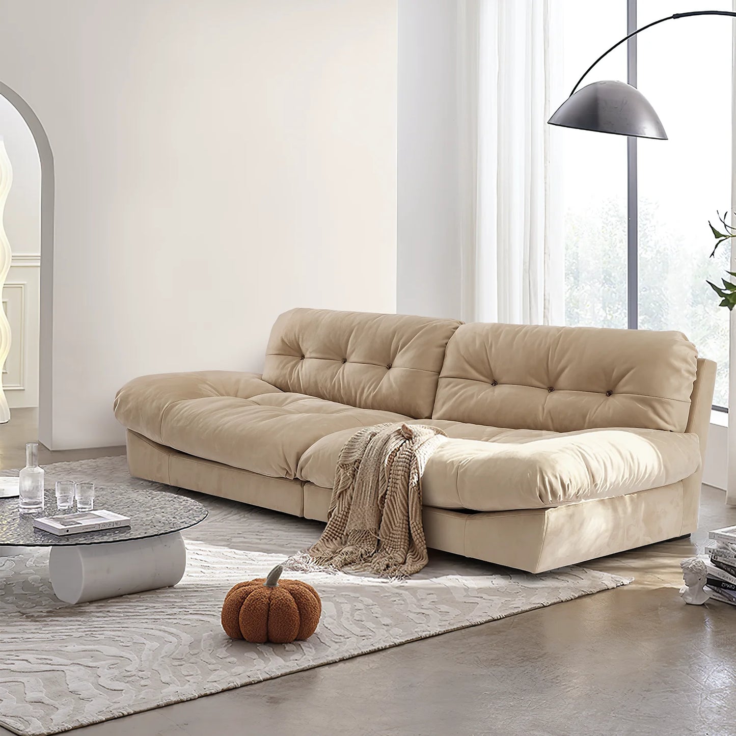 CORX Designs - Malino Cloud Sofa Sleeper Modular Couch - Review