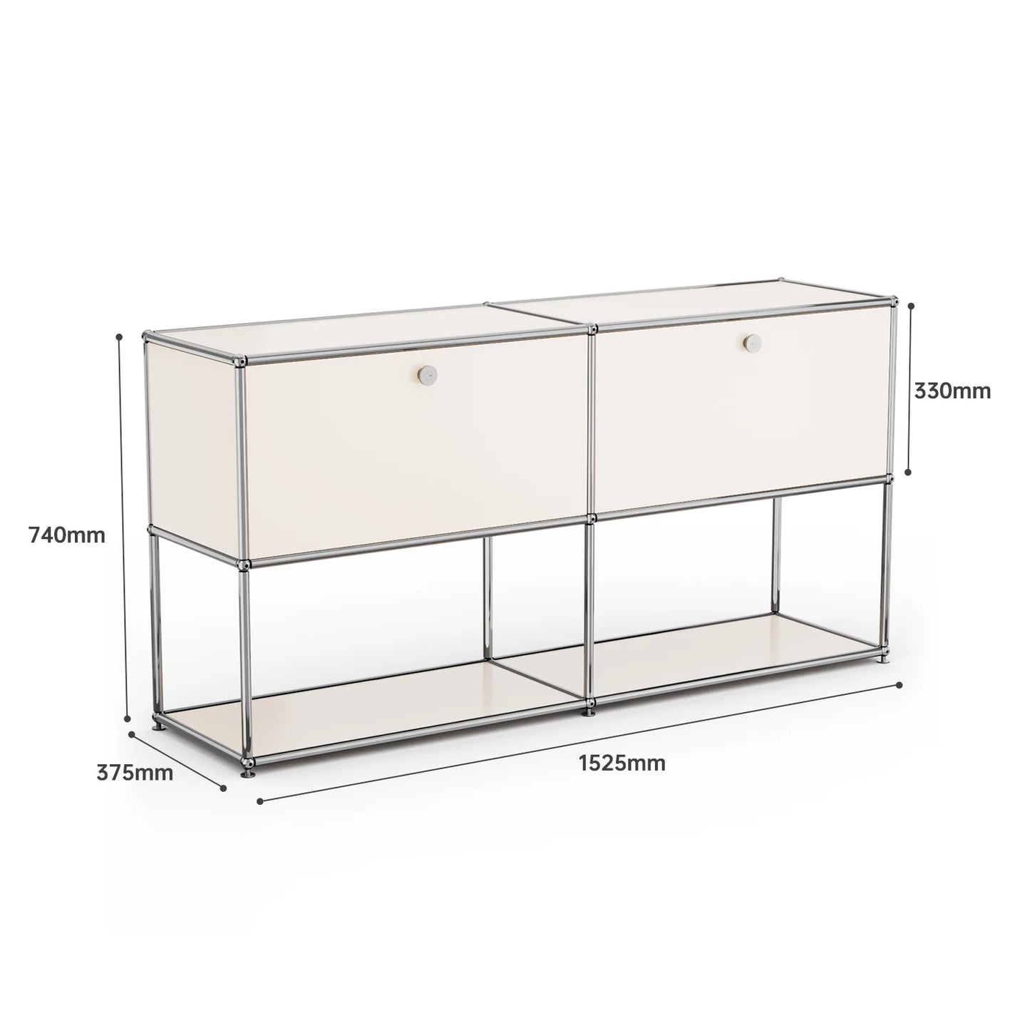 CORX Designs - USM Haller White Modular Storage Cabinet Replica - Review