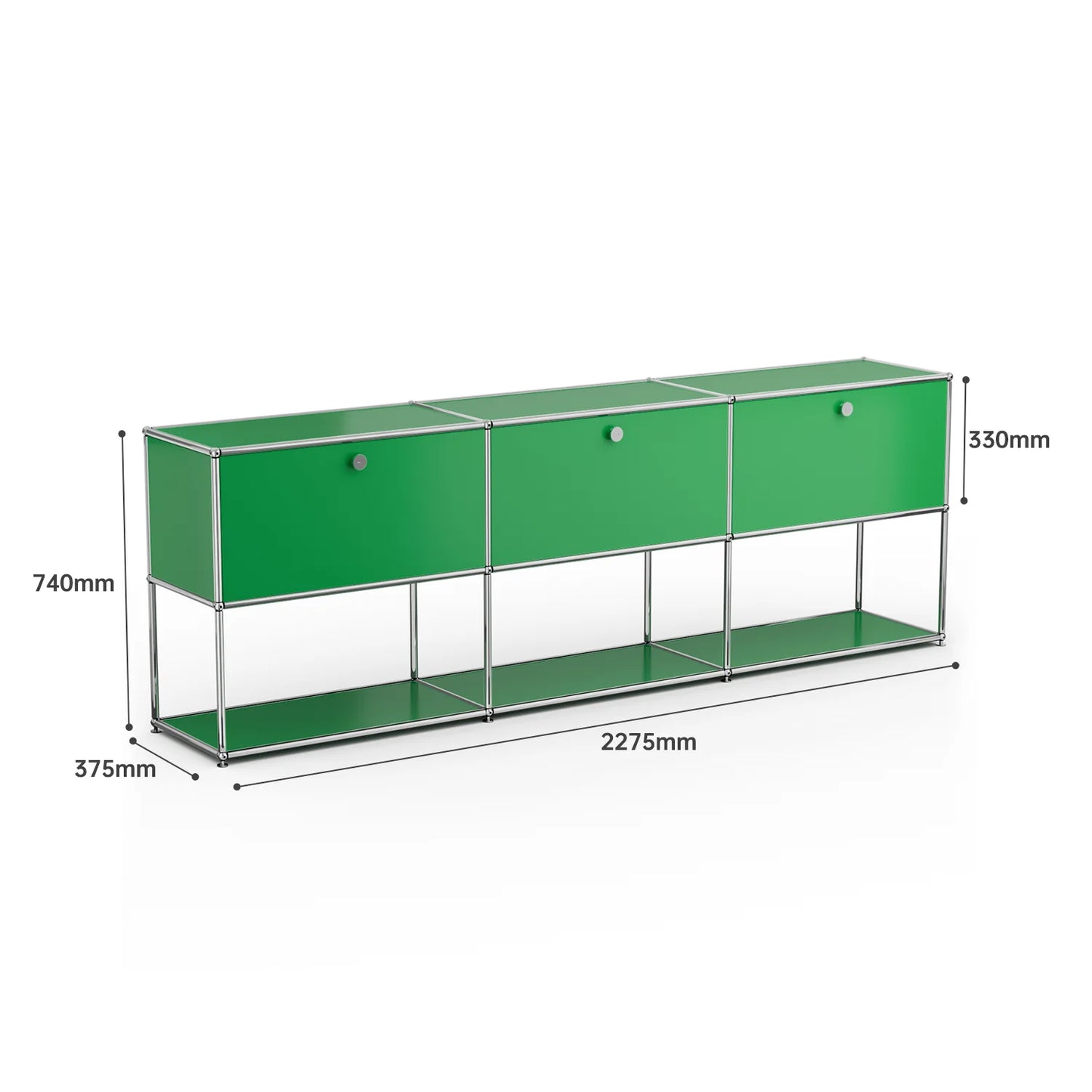 CORX Designs - USM Haller Green Modular Storage Cabinet Replica - Review