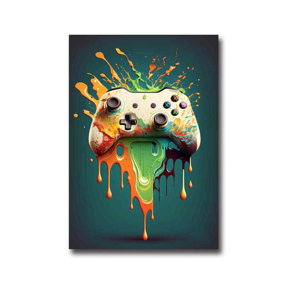 CORX Designs - Colorful Gaming Wall Art Canvas - Review