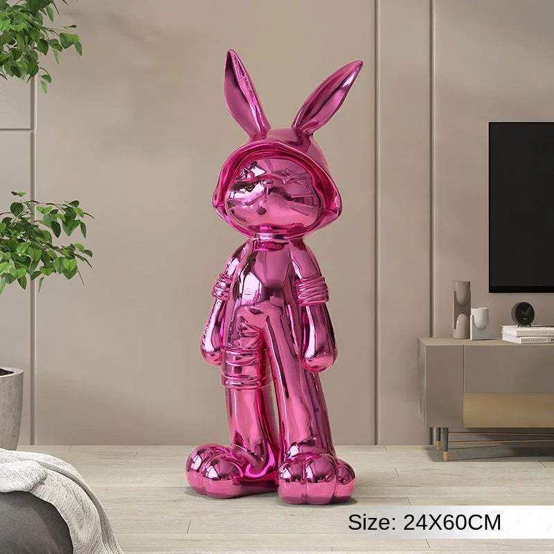 CORX Designs - Electroplated Rabbit Floor Ornament Statue - Review