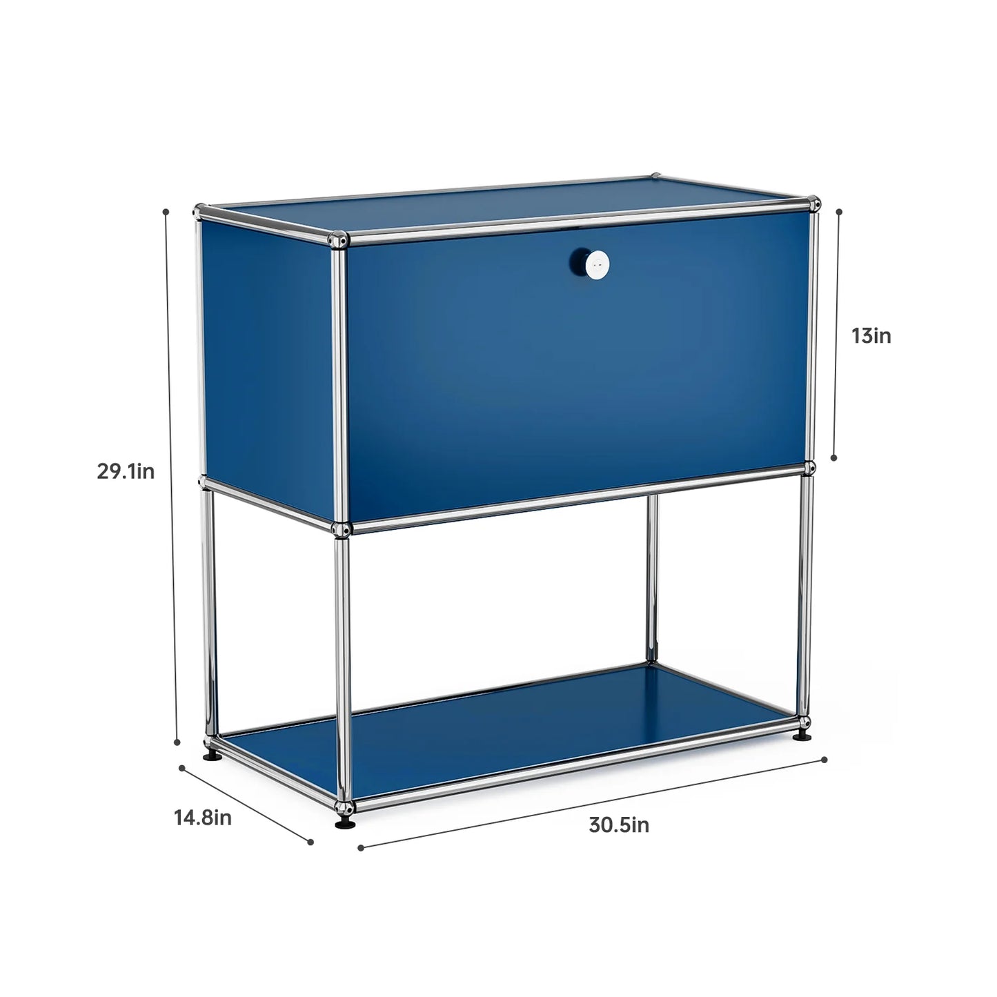 CORX Designs - USM Haller Blue Modular Storage Cabinet Replica - Review