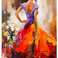 CORX Designs - Violin Women Painting Wall Art Canvas - Review