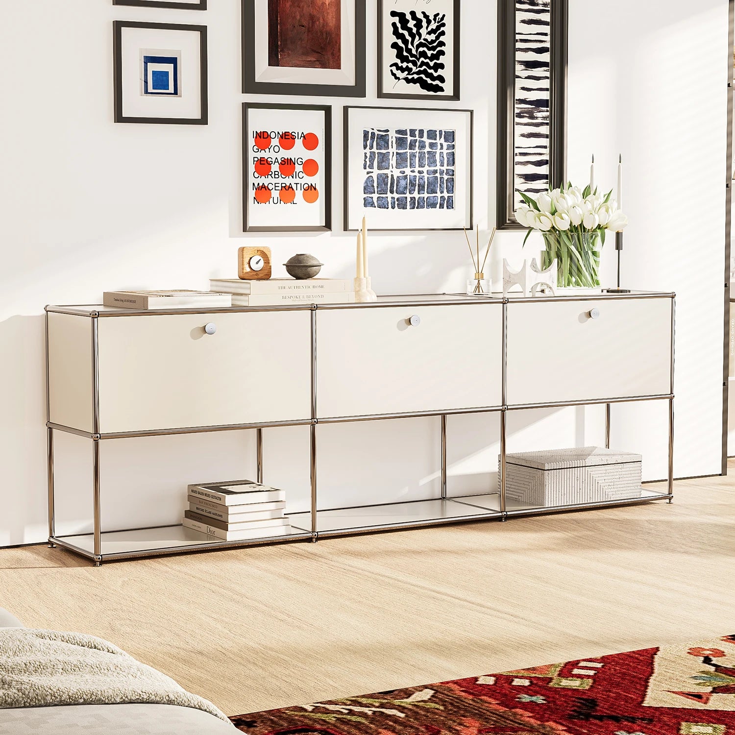 CORX Designs - USM Haller White Modular Storage Cabinet Replica - Review