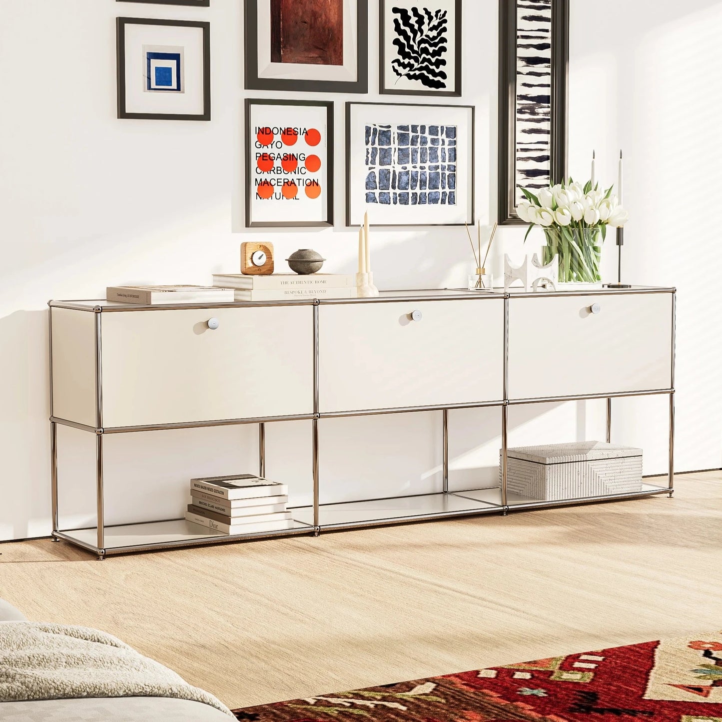 CORX Designs - USM Haller White Modular Storage Cabinet Replica - Review