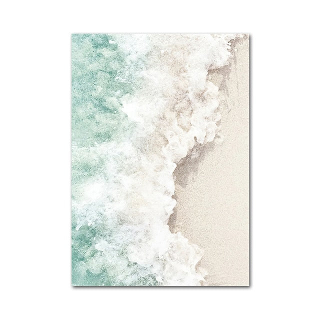 CORX Designs - Beach Sea Coconut Wall Art Canvas - Review