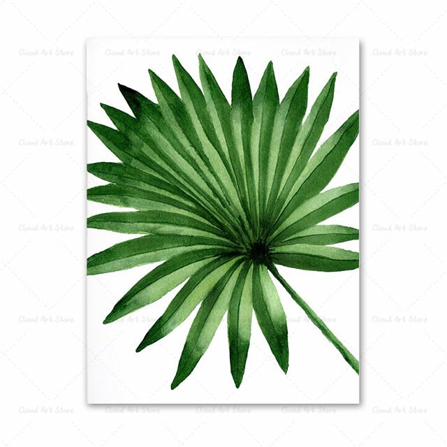 CORX Designs - Tropical Green Monstera Leaf Canvas Art - Review