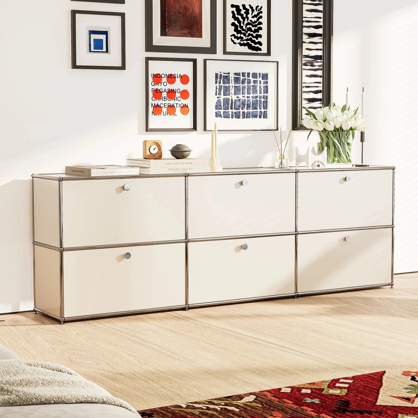 CORX Designs - USM Haller White Modular Storage Cabinet Replica - Review