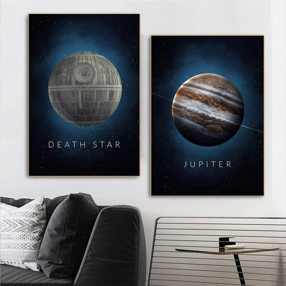 CORX Designs - Solar System Planets Wall Art Canvas - Review
