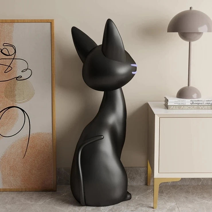 CORX Designs - Black Cat Floor Ornament Statue - Review