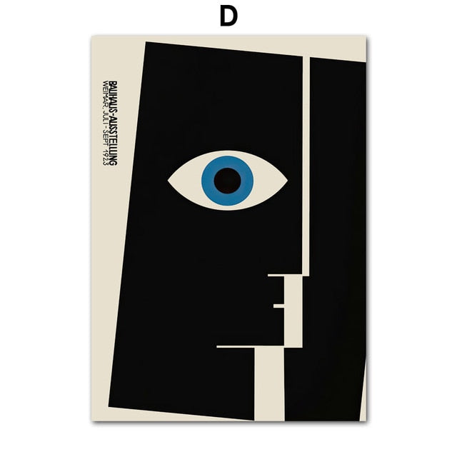 CORX Designs - Bauhaus Line Abstract Eye Wall Art Canvas - Review