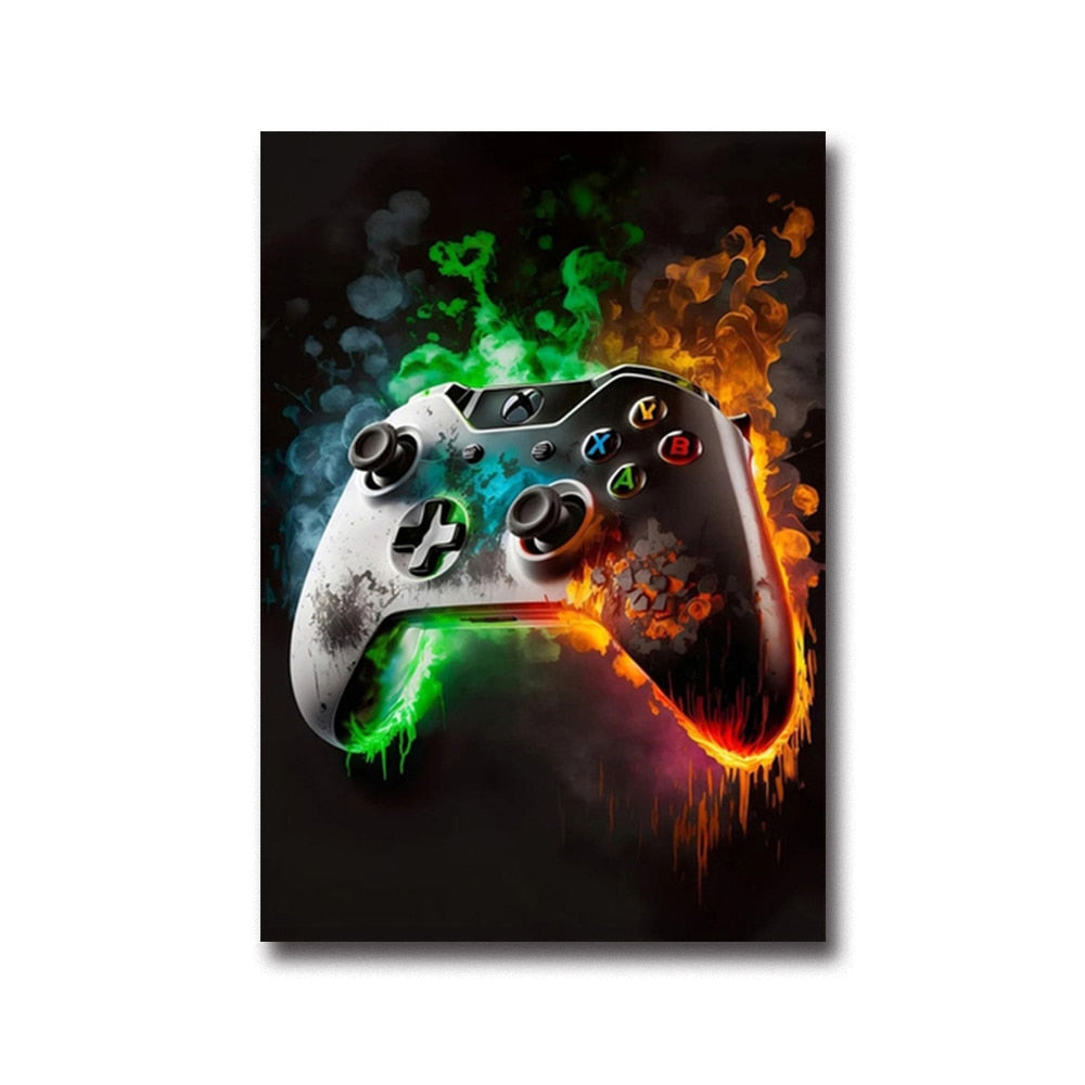 CORX Designs - Colorful Gaming Wall Art Canvas - Review