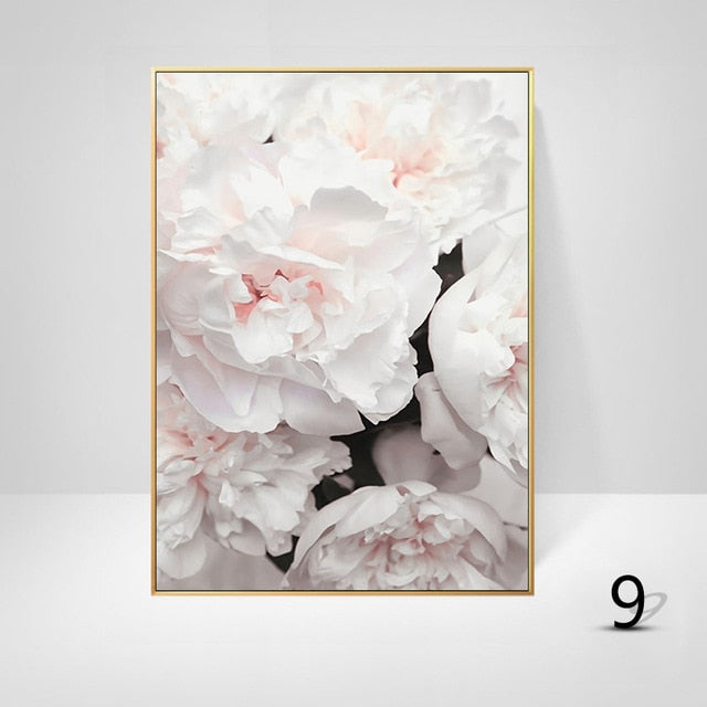 CORX Designs - Pink Peony Flower Wall Art Canvas - Review