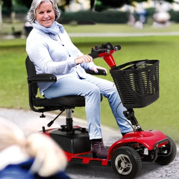 CORX Designs - 4 Wheel Folding Mobility Electric Powered Scooter for Seniors - Review