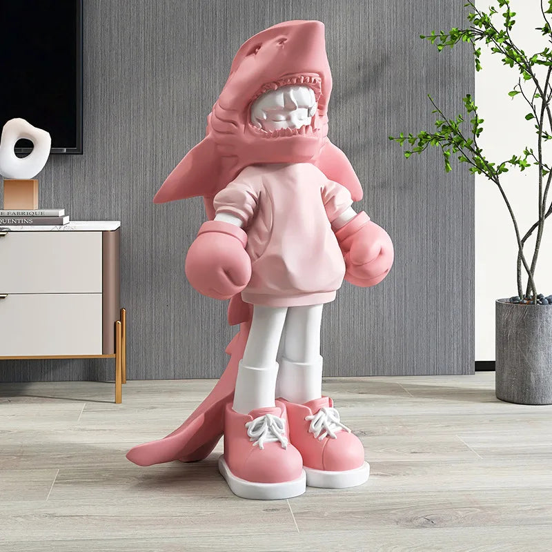 CORX Designs - Shark Boy Floor Ornament Statue - Review