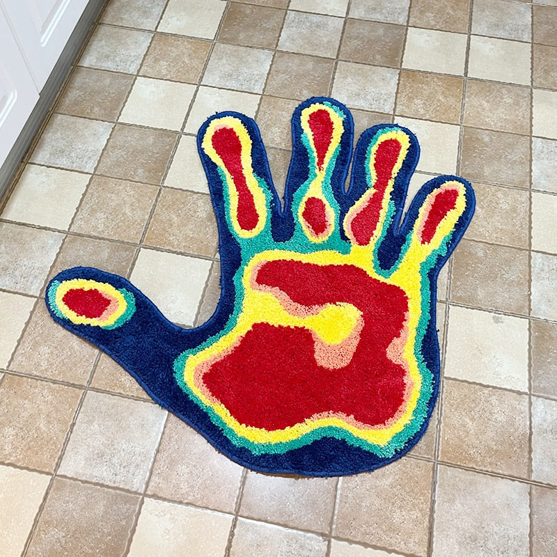 Thermal Hand Print Rug – CORX Designs