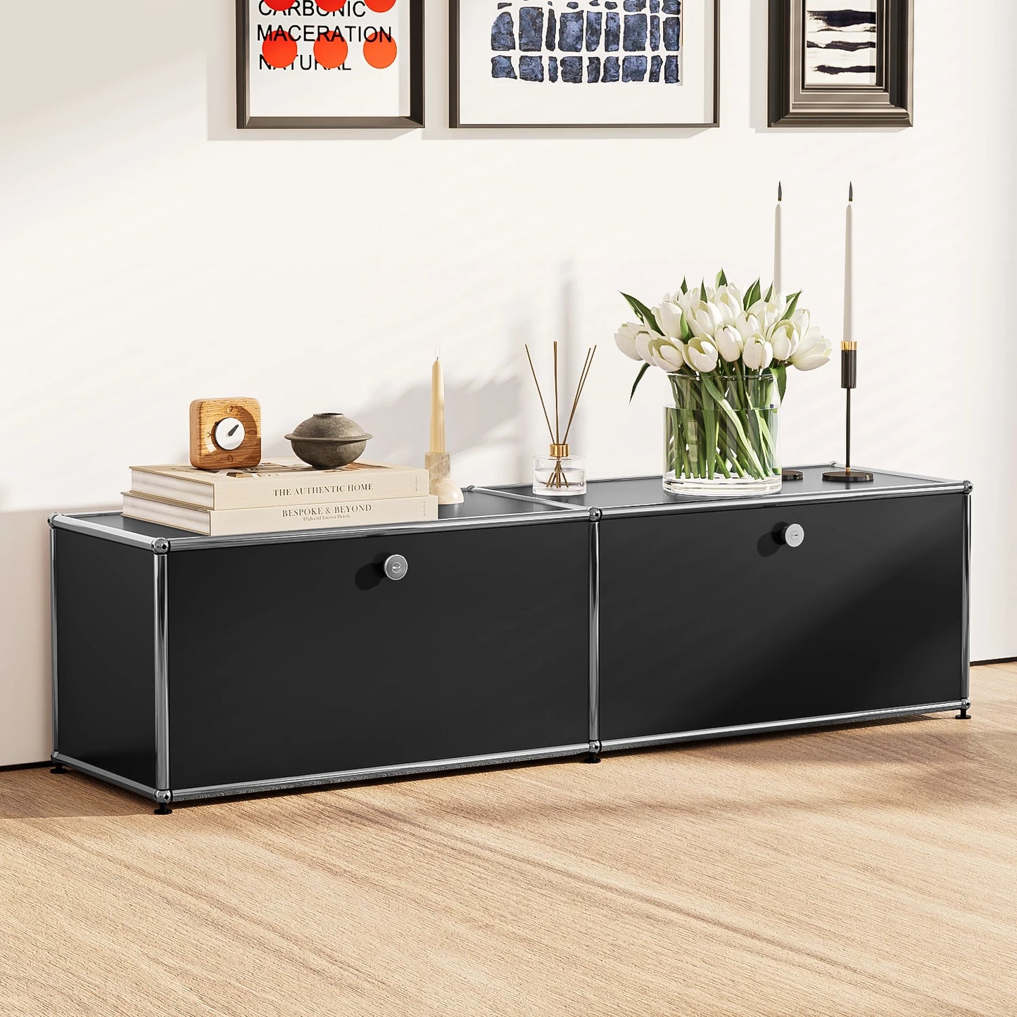 CORX Designs - USM Haller Black Modular Storage Cabinet Replica - Review