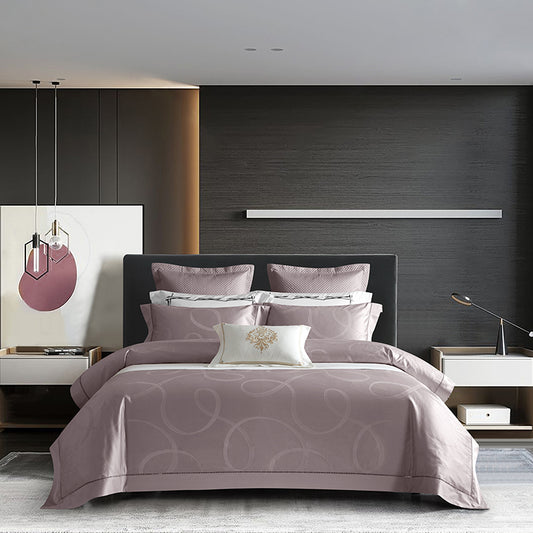 CORX Designs - Lavender Jacquard Duvet Cover Bedding Set - Review