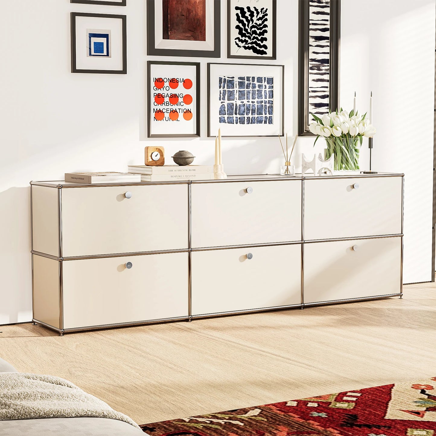 CORX Designs - USM Haller White Modular Storage Cabinet Replica - Review