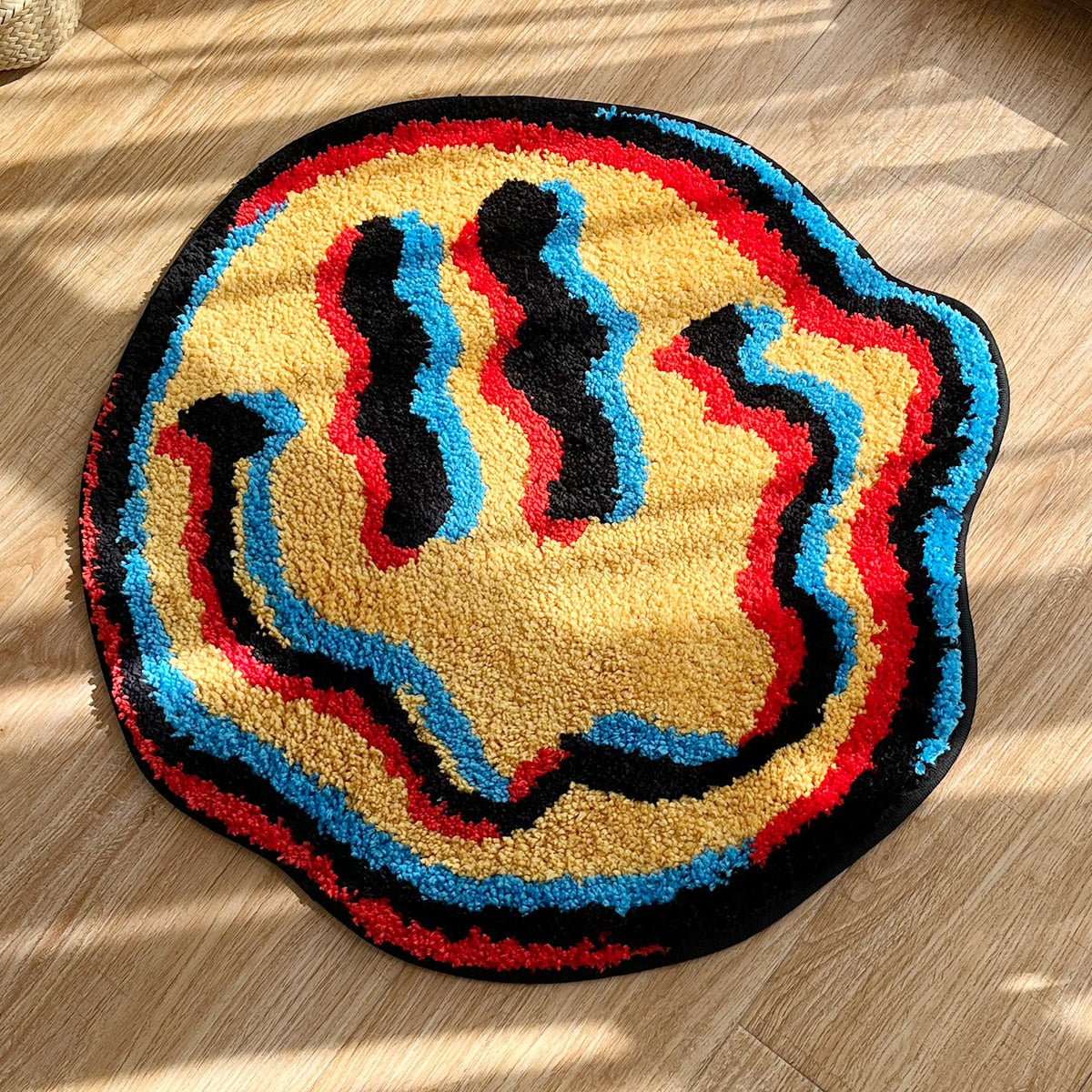 CORX Designs - Glitch Smiling Face Rug - Review