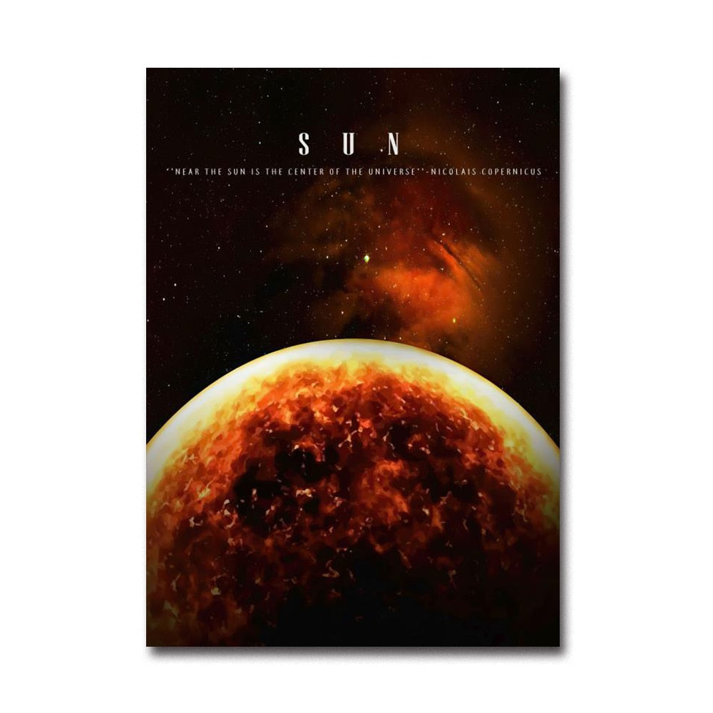 CORX Designs - Solar System Planet Wall Art Canvas - Review