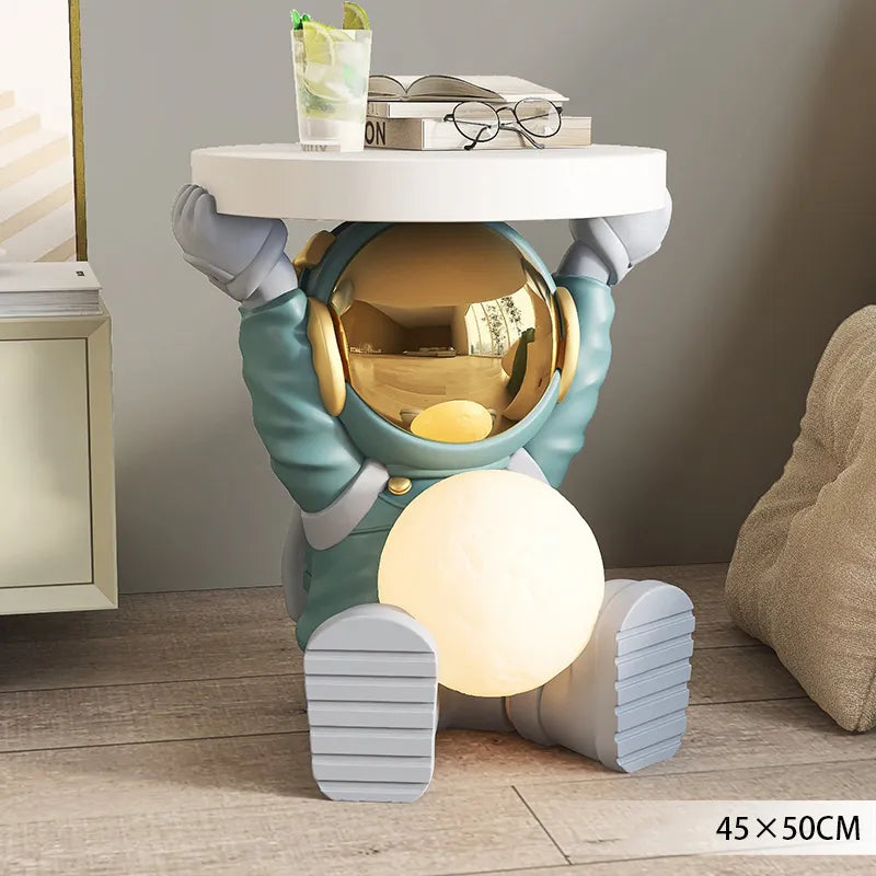 CORX Designs - Cute Astronaut Moon Lamp Bedside Table Landing Ornament - Review