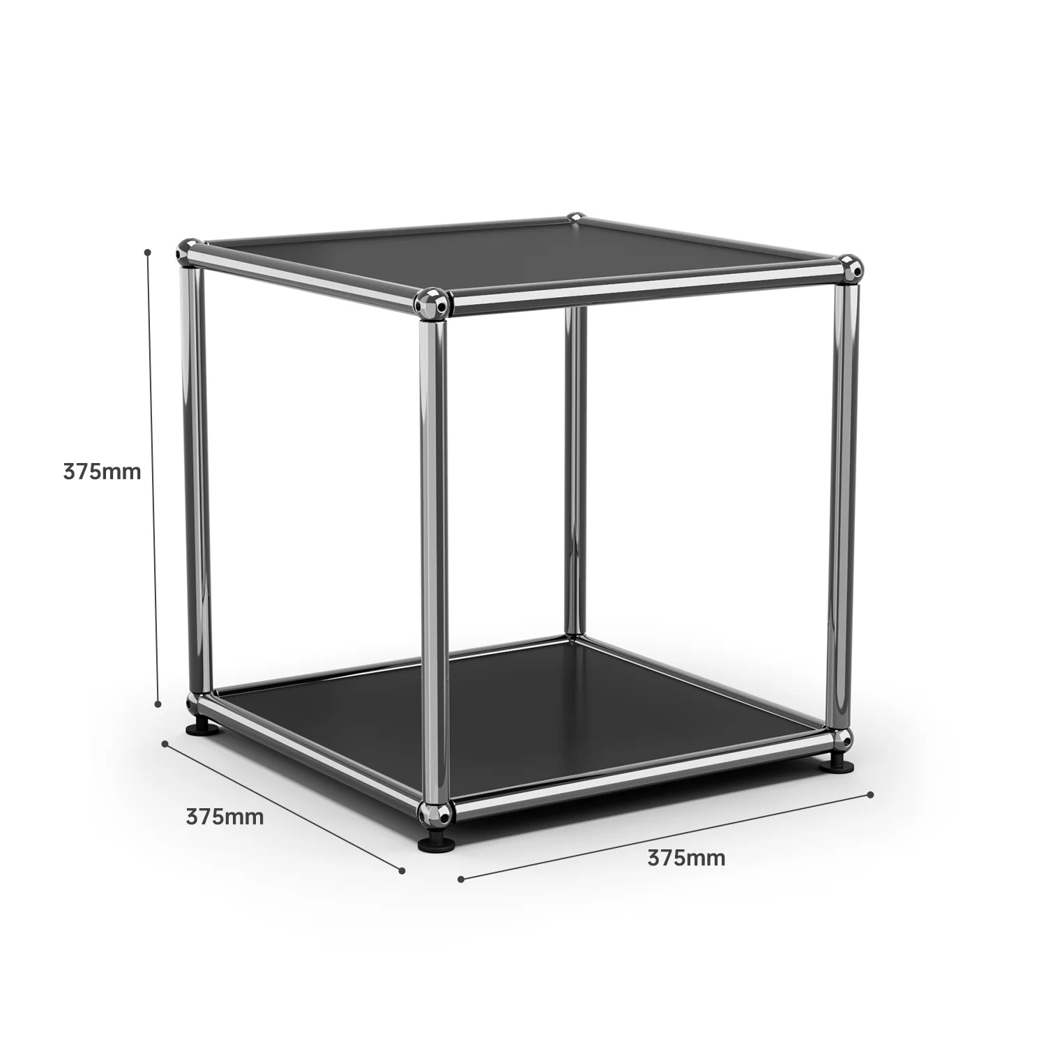 USM Haller Black Modular Storage Cabinet Replica – CORX Designs