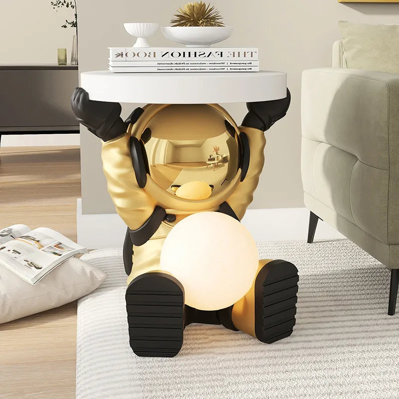 CORX Designs - Cute Astronaut Moon Lamp Bedside Table Landing Ornament - Review