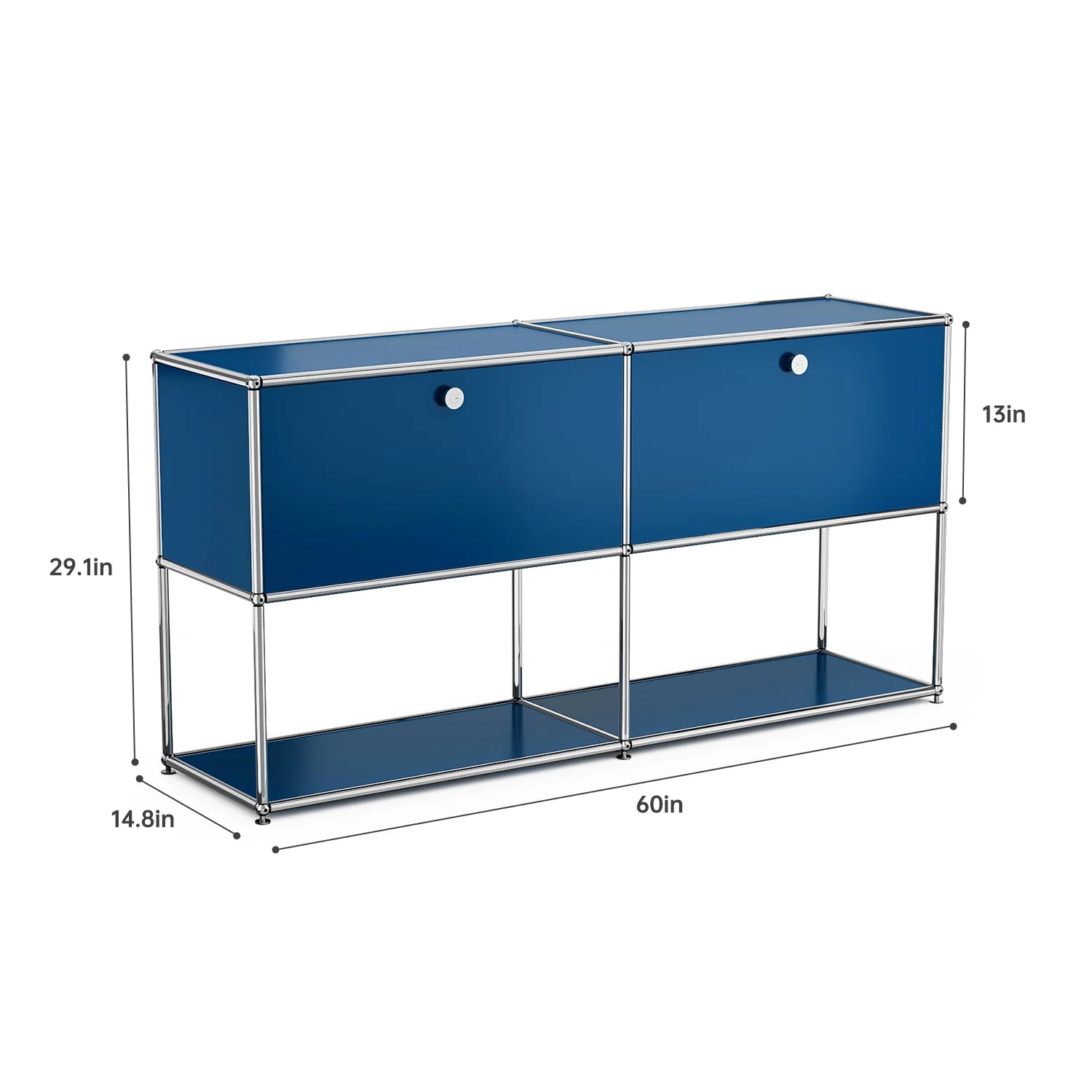 CORX Designs - USM Haller Blue Modular Storage Cabinet Replica - Review