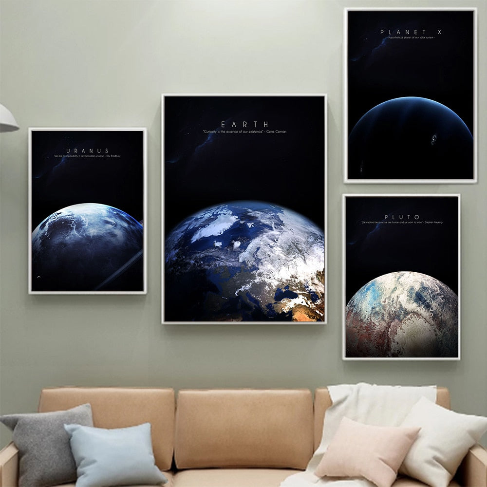 CORX Designs - Solar System Planet Wall Art Canvas - Review