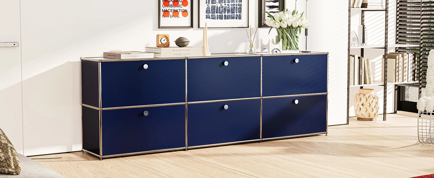 CORX Designs - USM Haller Blue Modular Storage Cabinet Replica - Review