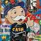 CORX Designs - Graffiti Monopoly Millionaire Money Wall Art Canvas - Review