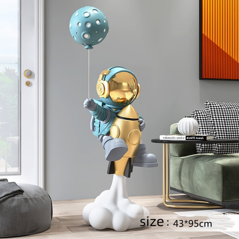CORX Designs - Balloon Astronaut Rocket Large Statue - Review