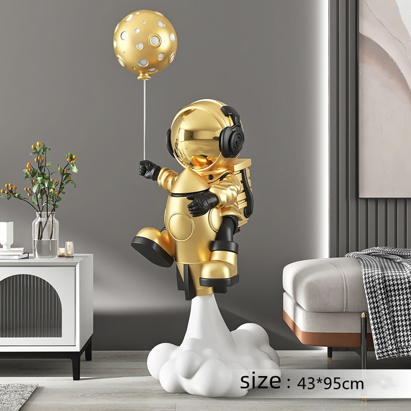 CORX Designs - Balloon Astronaut Rocket Large Statue - Review