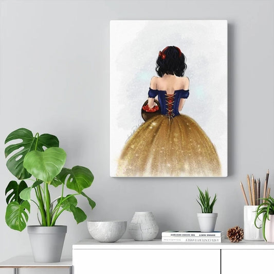 CORX Designs - Snow White's Back Canvas Art - Review