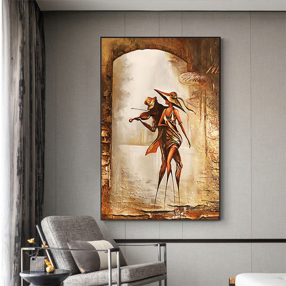 CORX Designs - Golden Couple Canvas Art - Review