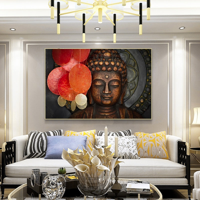 CORX Designs - Bronze Buddha Canvas Art - Review
