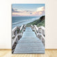 CORX Designs - Ocean Beach Bridge Nature Seascape Canvas Art - Review