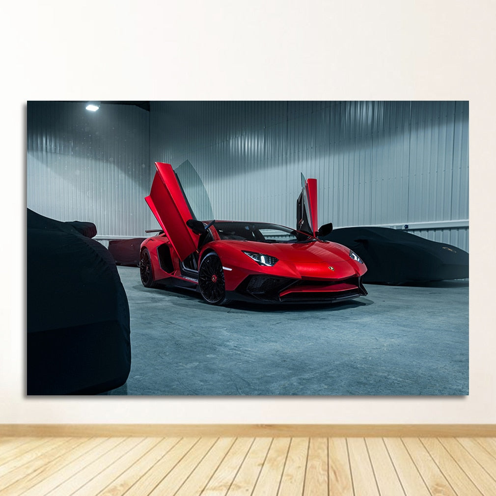 CORX Designs - Lamborghini Aventador Roadster Canvas Art - Review
