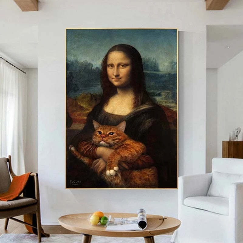 CORX Designs - Mona Lisa Funny Art Canvas - Review