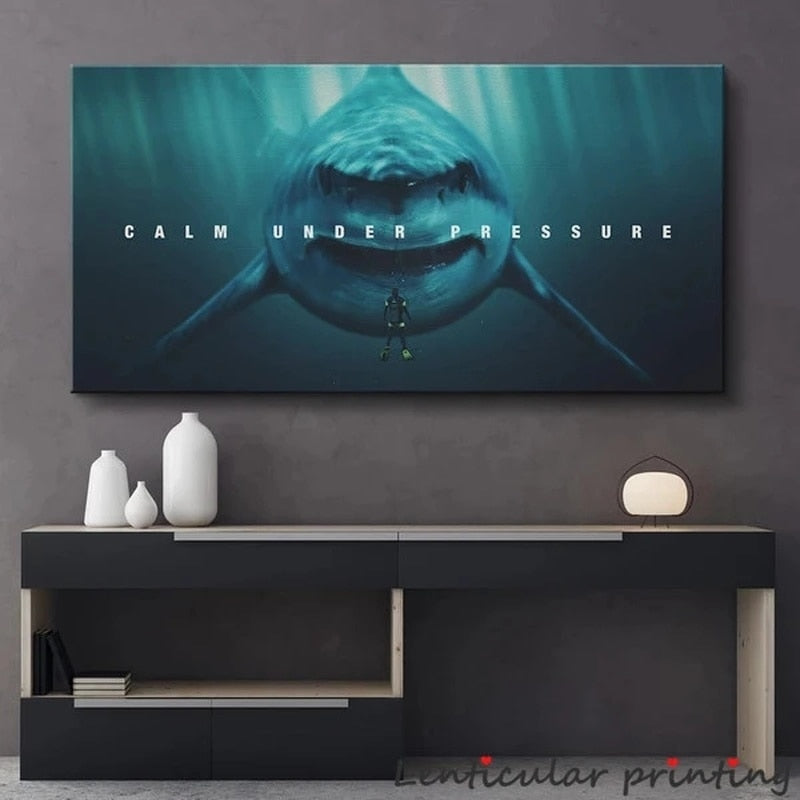 CORX Designs - Shark Motivational Canvas Art - Review