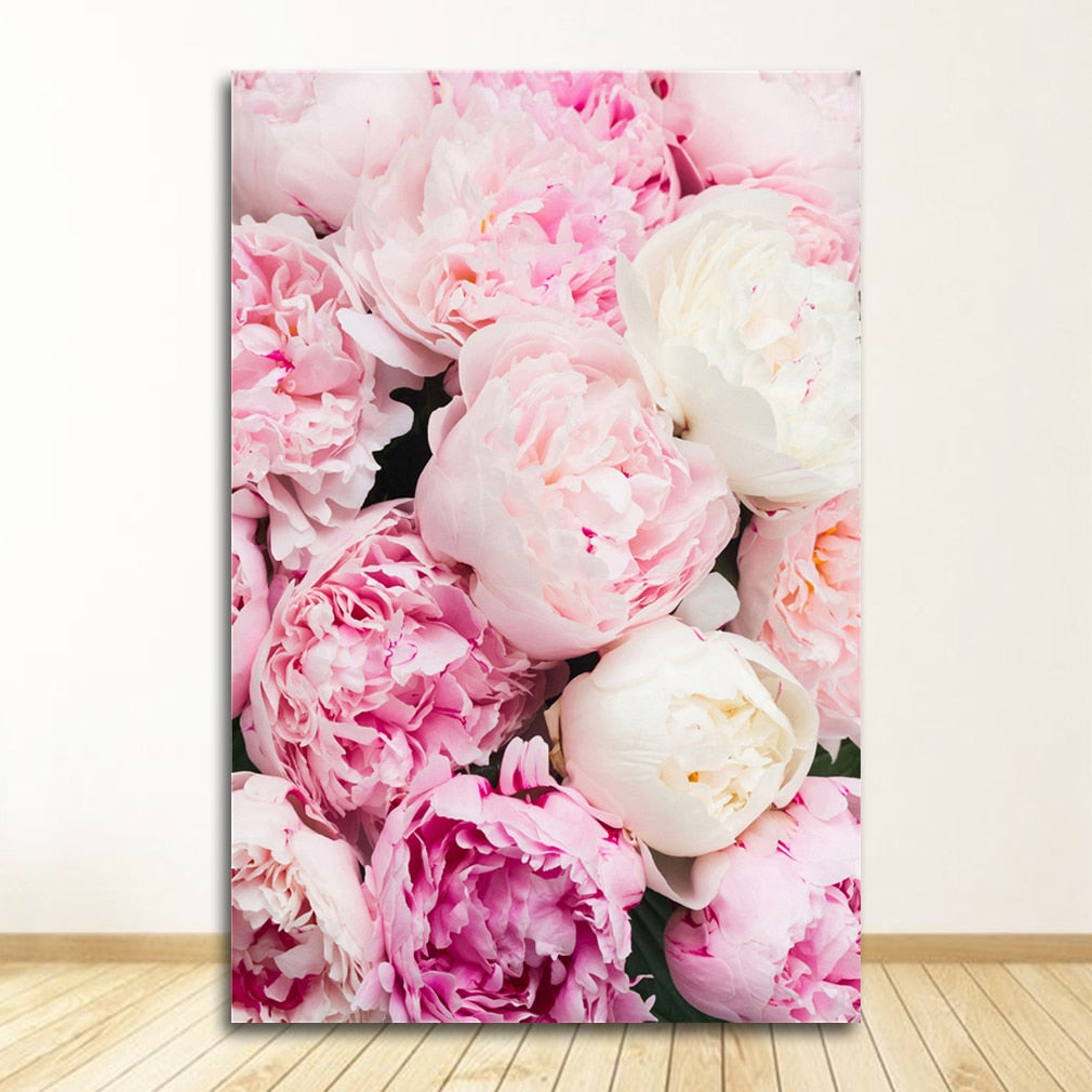 CORX Designs - Elegant Peony Flower Canvas Art - Review