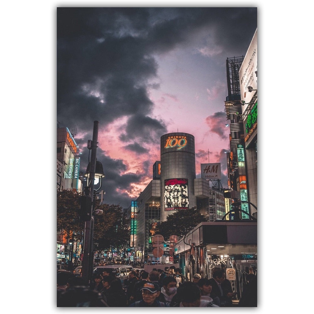 CORX Designs - Japan Tokyo Night View Canvas Art - Review