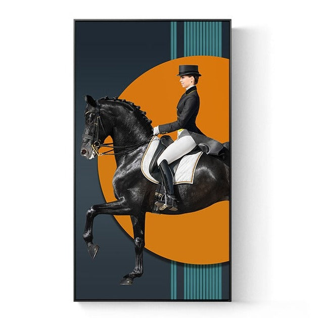 CORX Designs - Knight Horse Canvas Art - Review