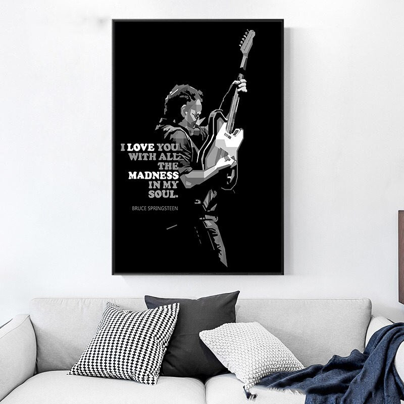 CORX Designs - Bruce Springsteen Canvas Art - Review