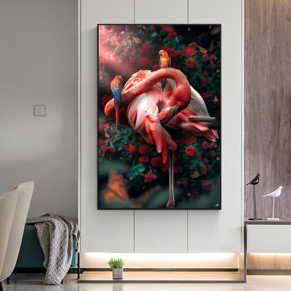 CORX Designs - Flamingo Minimalist Canvas Art - Review